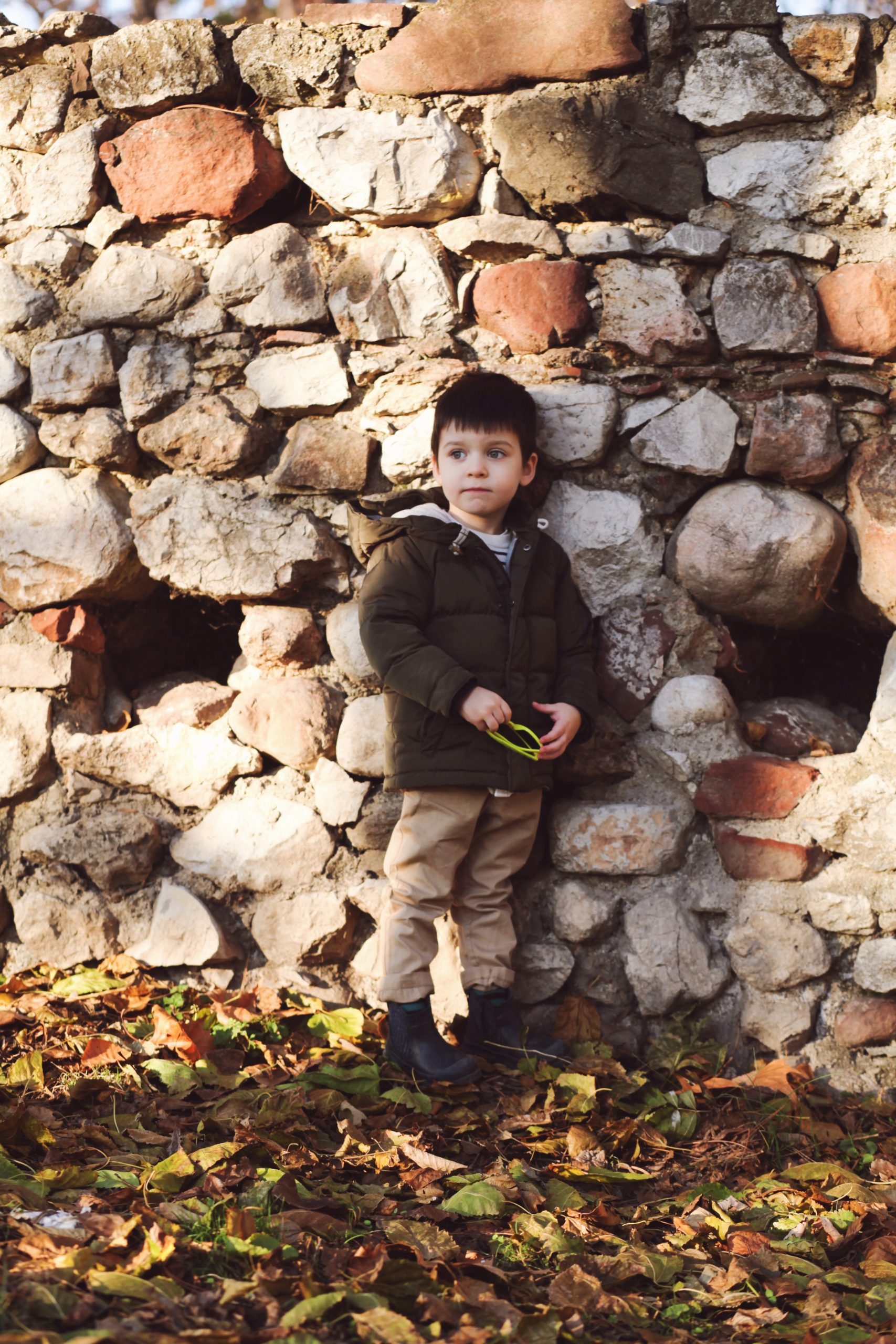 Fall photography of children